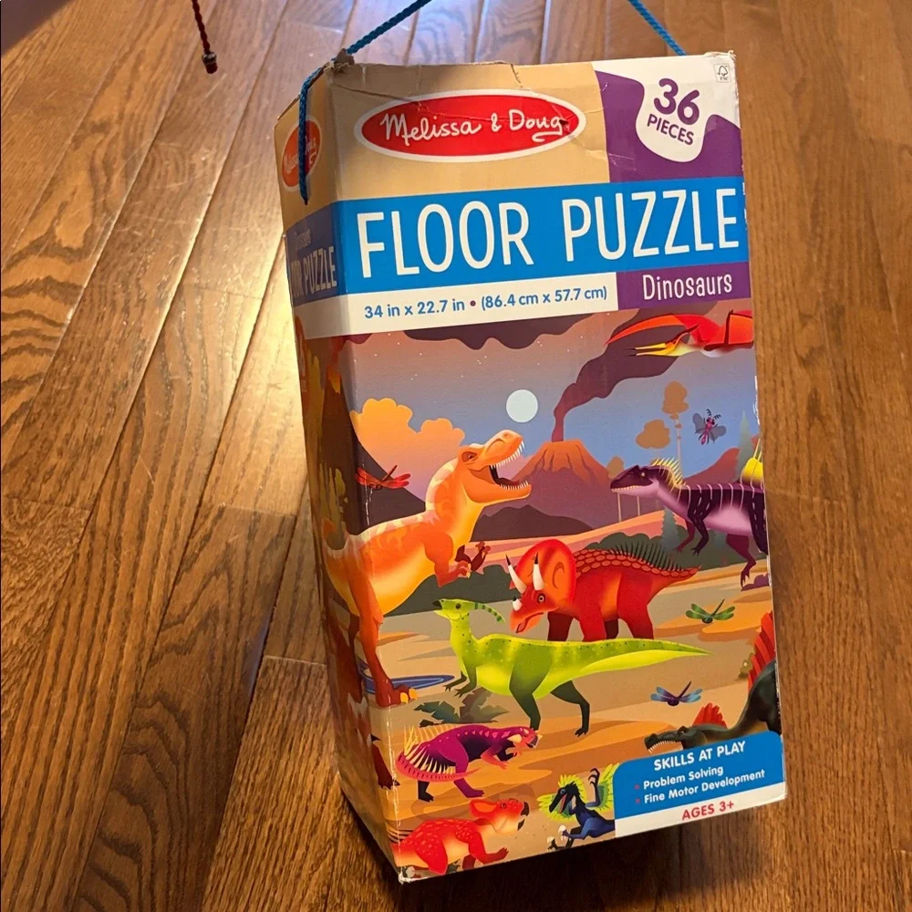 Melissa & Doug Dinosaur Floor Puzzle - 36 Pieces